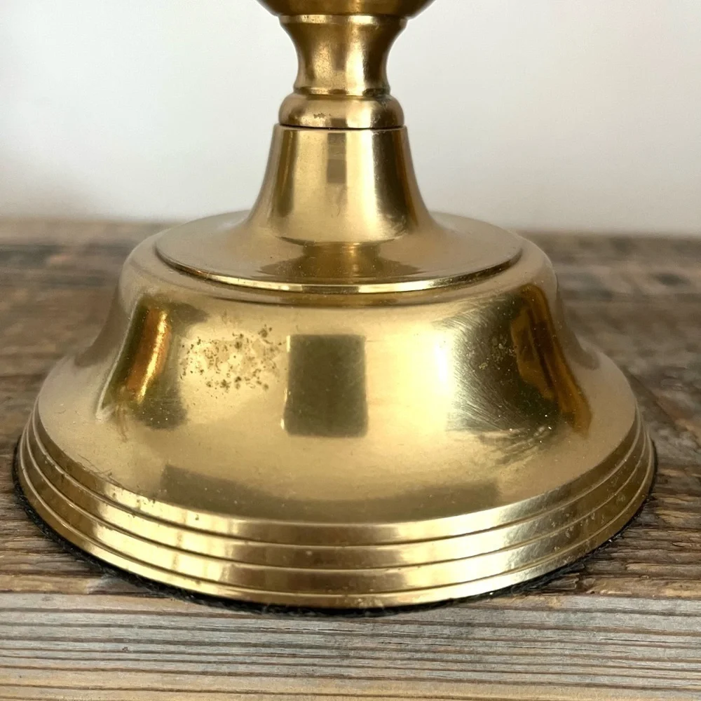 Brass candlestick